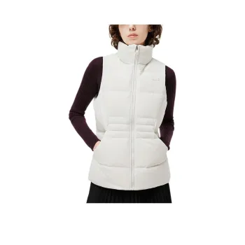 LACOSTE Vests Women's Ecru