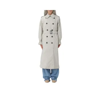 SAVE THE DUCK Trench Coat Women's Gray