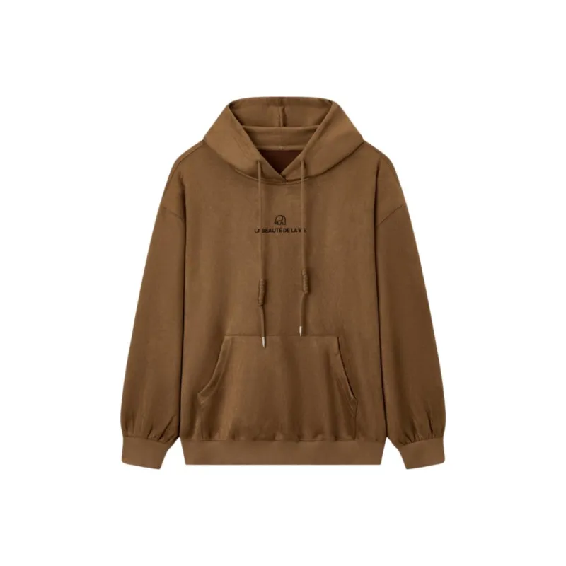 EICHITOO Sweatshirt Women's Dark Orange-0