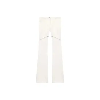 COURREGES Ellipse Zipped Twill Trousers