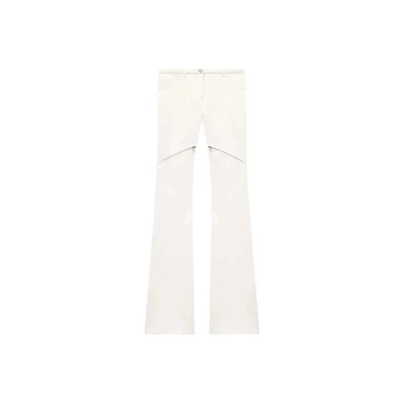 COURREGES Ellipse Zipped Twill Trousers-0