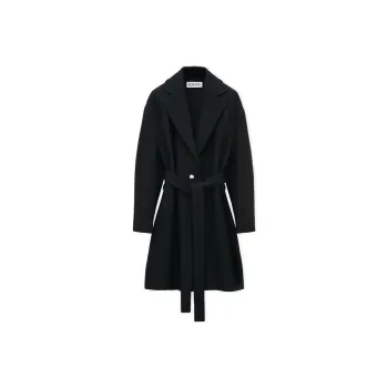 LOEWE Coats Women's Black