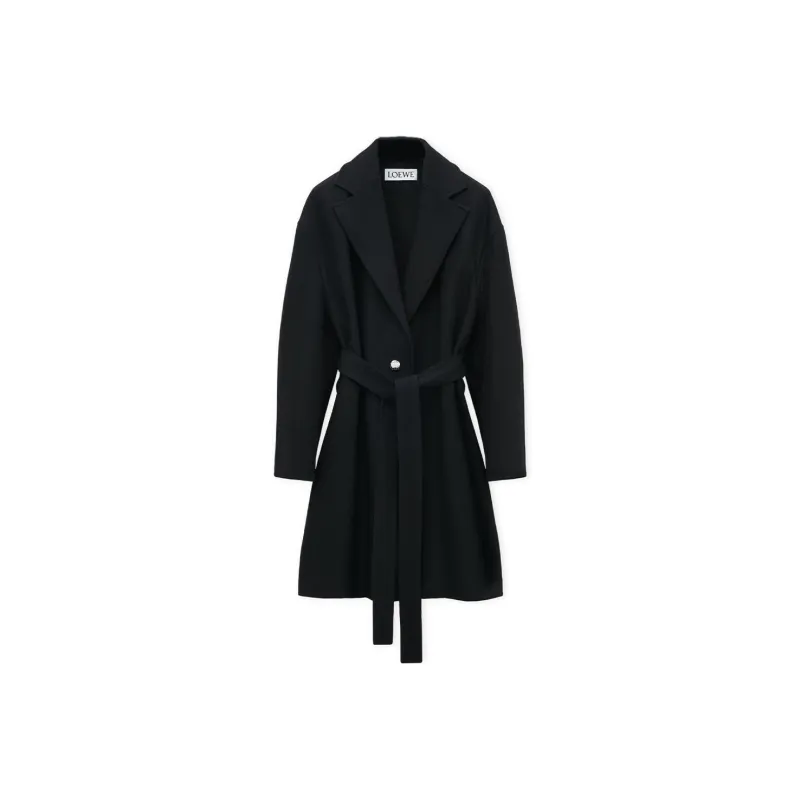 LOEWE Coats Women's Black-0