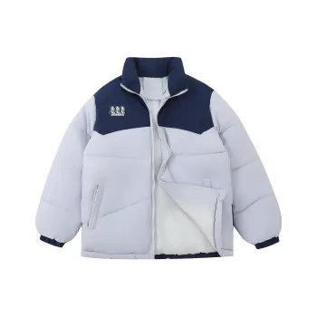 LSVE Puffer Jacket Women's Gray & Blue