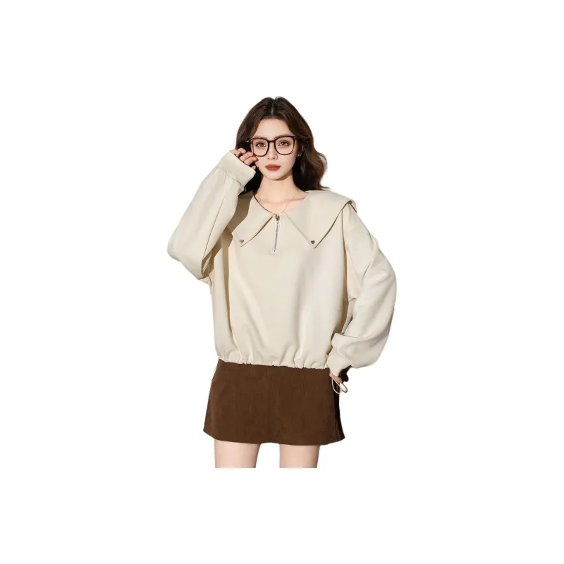 FAWENXIANGZI Sweatshirt Women's-0