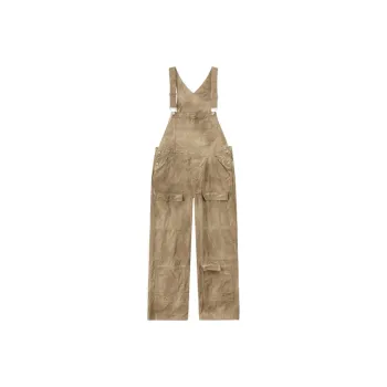 NO ONE ELSE Casual Pants Unisex Khaki