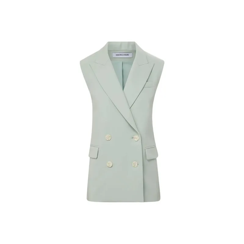 VERONICA BEARD Vest Women's Light Green-0