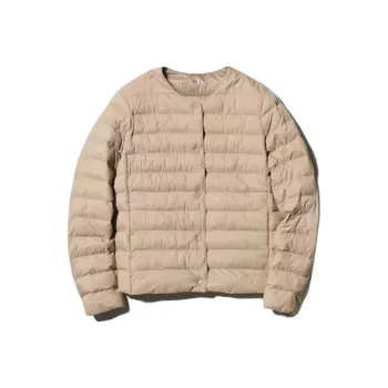 UNIQLO Puffer Jacket Women's Dark Beige