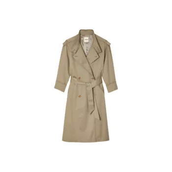 Sandro Belted Trench Coat