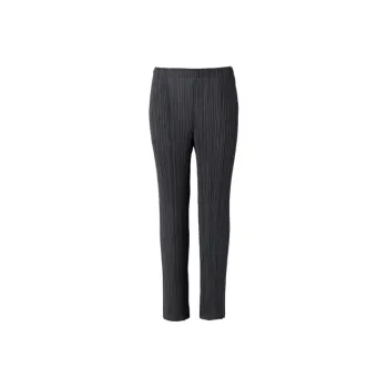 PLEATS PLEASE ISSEY MIYAKE FW24 Casual Pants Women's Black