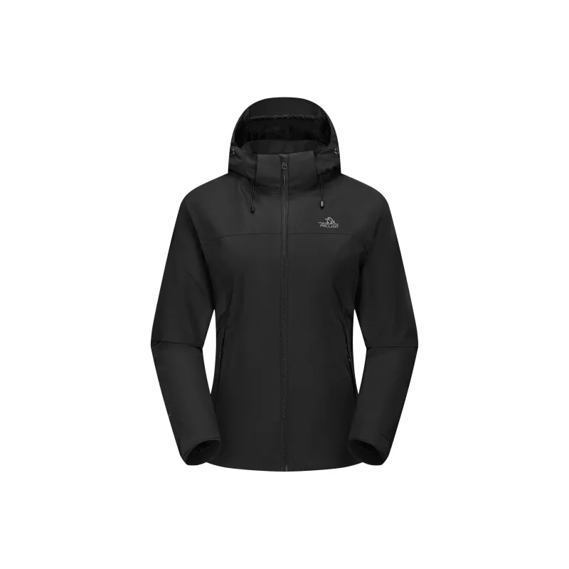 PELLIOT Water Resistant Windproof Breathable Wear Resistant Rainproof Windbreaker Jacket Women's-0