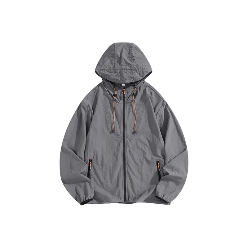 MIIOW Lightweight Breathable Hooded Zip Closure Sun Protection Clothing Couple Women's-6