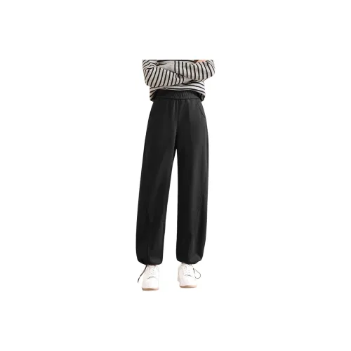 TERRE BLEUE Casual Pants Women's Black