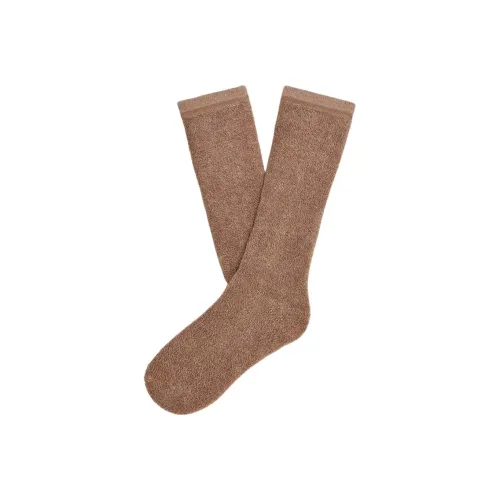 UGG Mid Calf Socks Men's 1 Pack Brown