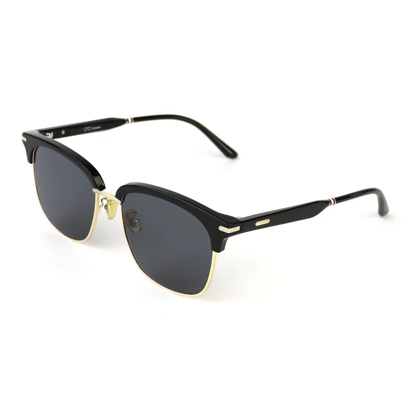 JIANGDAREN Plate And Metal Square Sunglasses Unisex-14