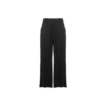 FAY High Waist Wide-Leg Cropped Pants