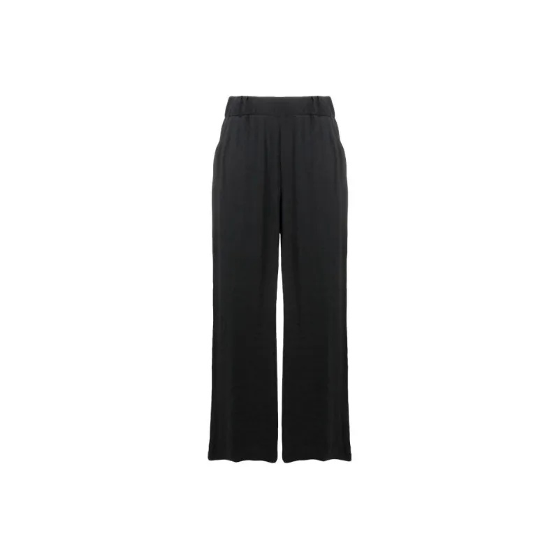 FAY High Waist Wide-Leg Cropped Pants-0