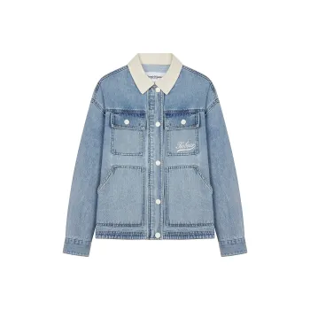 Teenie Weenie Denim Jacket Women's Light Blue