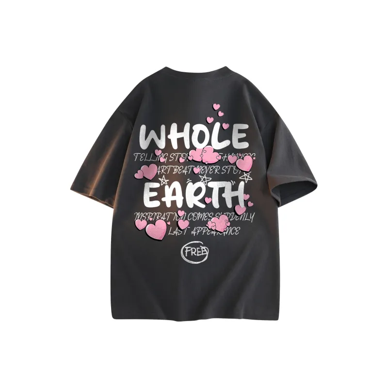 WHOLE EARTH T Shirts Unisex-8