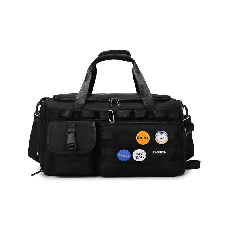 Yalu Nylon Travel Bag Unisex Multicolor-12