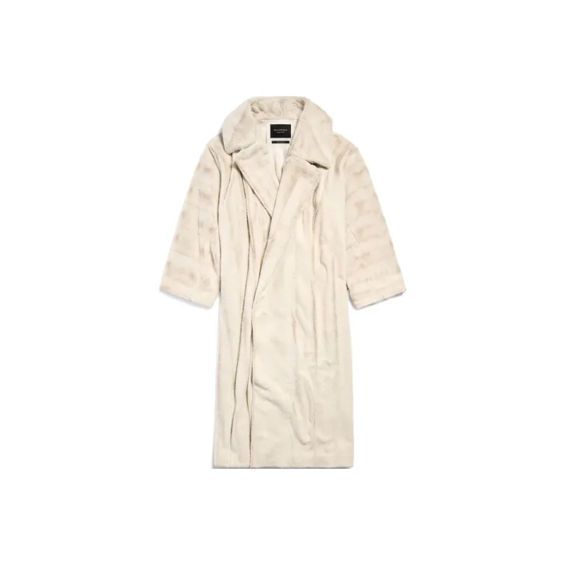 Balenciaga Coats Women's Light Beige-0