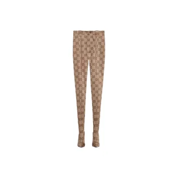 GUCCI X Balenciaga The Hacker Project Maxi Gg Pantaleggings Beige/Ebony