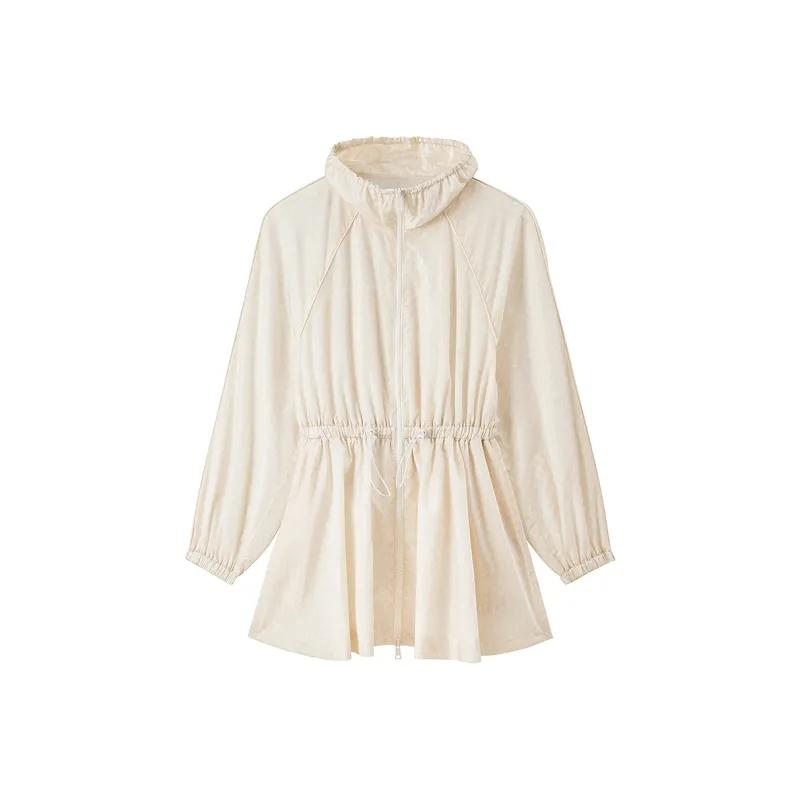 Miss Sixty Trench Coat Women's Light Apricot-0
