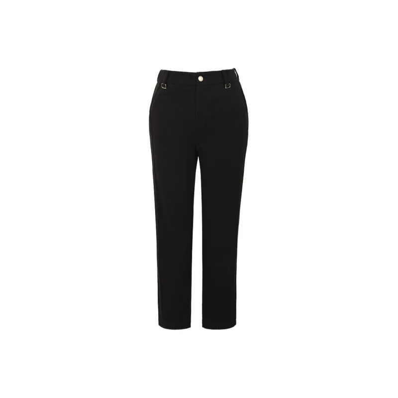 E.BECKY Casual Pants Women's Black-0