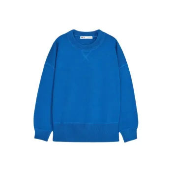 ZARA Sweatshirt Women's Dark Blue