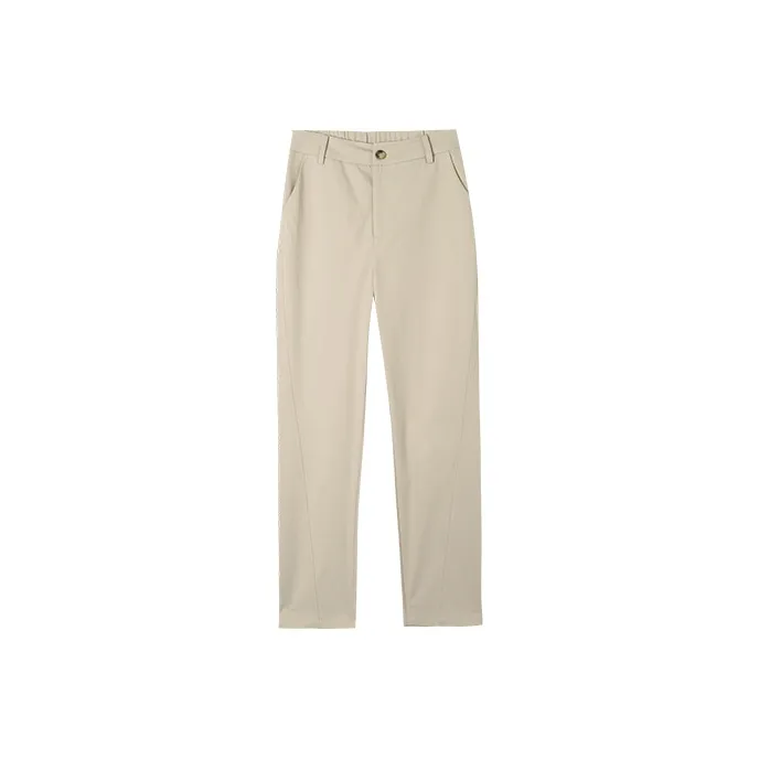 HIPPIEMISS Casual Pants Women's Beige Apricot-0