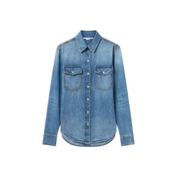 Stella McCartney Vintage Wash Denim Shirt