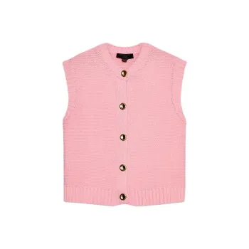 ZARA Vests Women's Pink