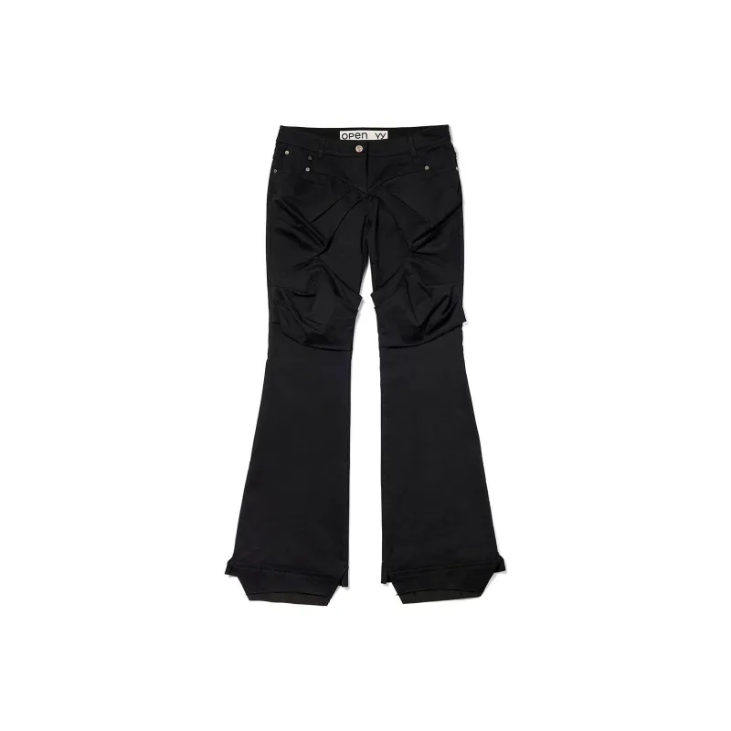 Open Yy SS25 Casual Pants Women's Black-0