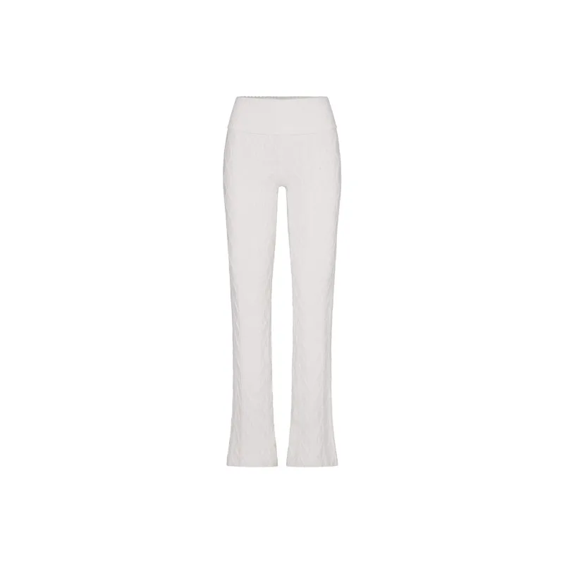 SKIMS FW24 Winter Warm Collection SWEATER KNIT FOLDOVER PANT Casual Pants Women's MARBLE/Marble-0