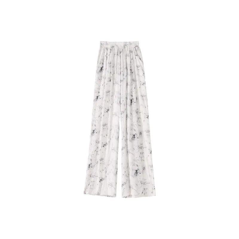 0571 Family Casual Pants Women's White-0