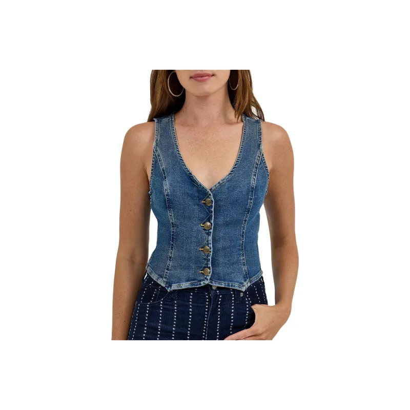 Lee Vest Women's Shooting Stars Blue-0