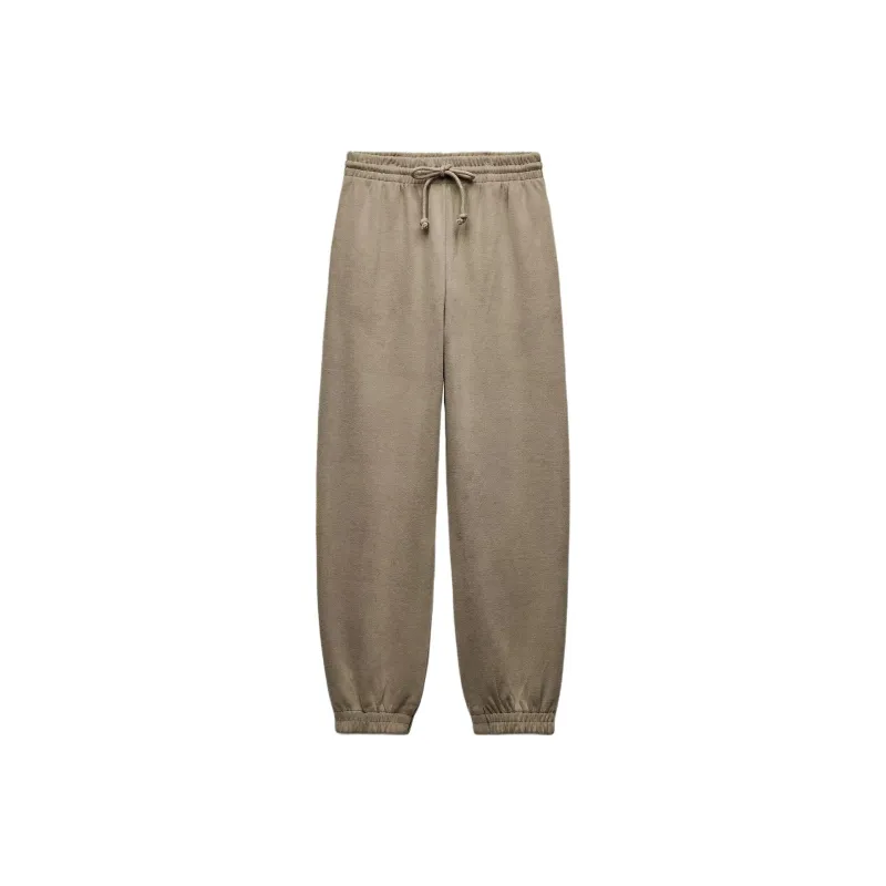 ZARA Casual Pants Women's Light Camel-0
