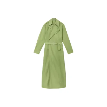 KENZO Kimono Sleeves Long Trench Coat