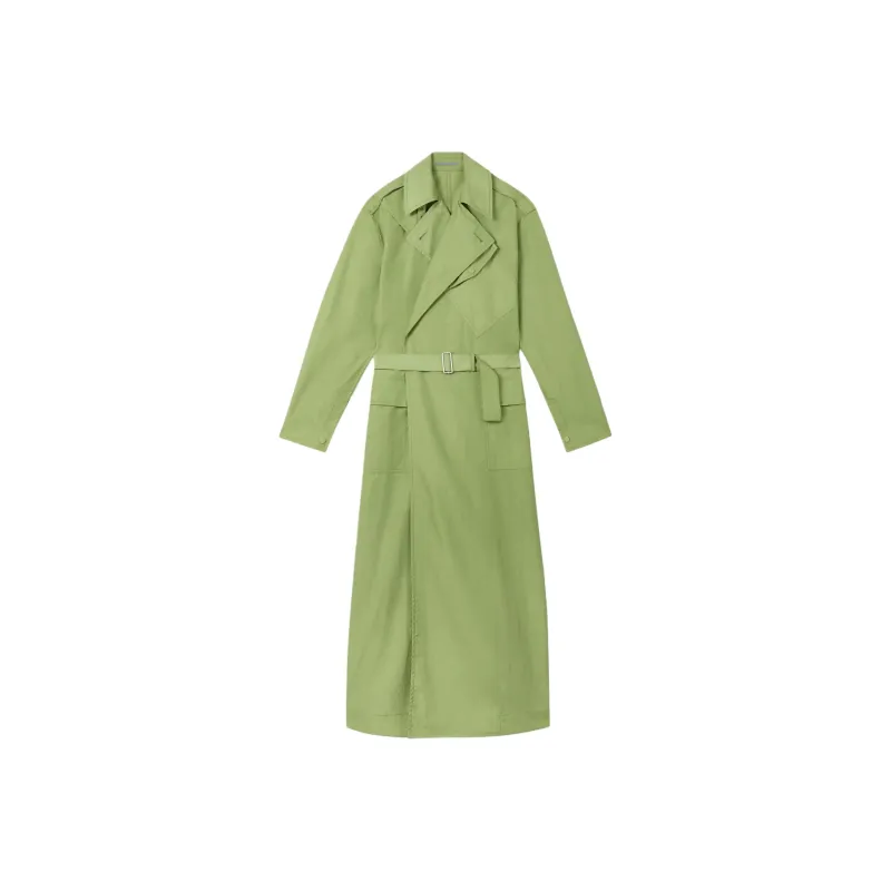KENZO Kimono Sleeves Long Trench Coat-0