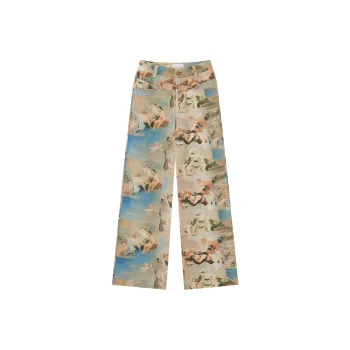 RUNTOTHEFUTURE Casual Pants Women's Paris Portrait
