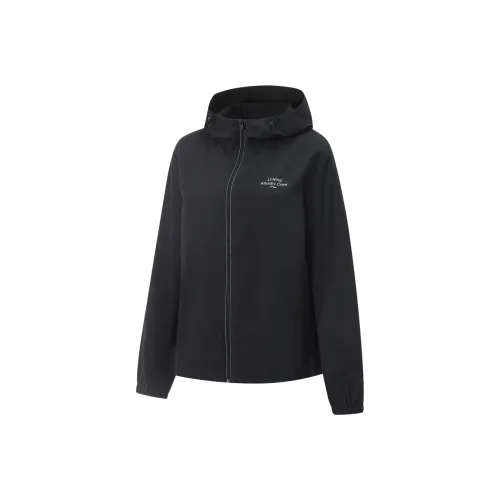 LiNing Lotus Leaf Trench Coat Women's Black