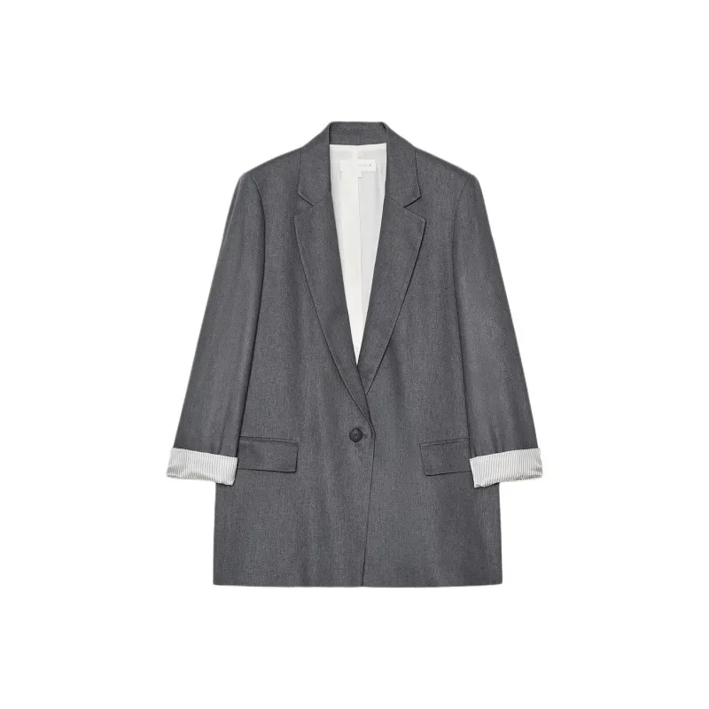 ZARA Business Suit Women's Coal Gray-0