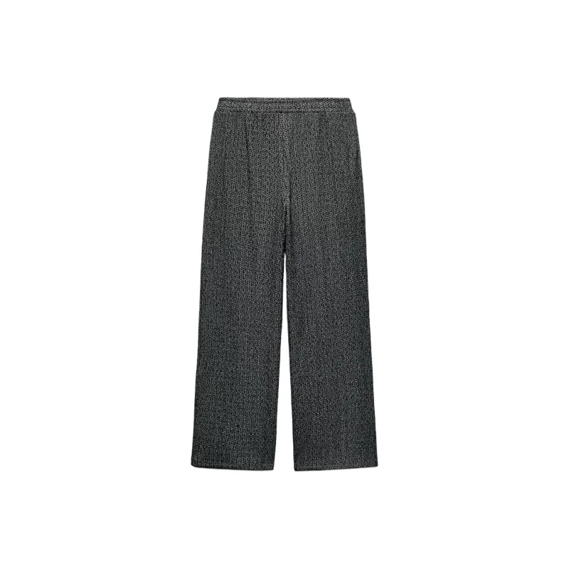 ZARA Casual Pants Women's Black/White-0