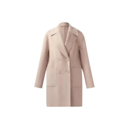 GOELIA Coat Women's Sweet Apricot