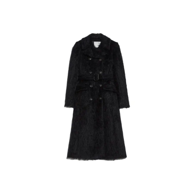 SportMax Coats Women's Black-0