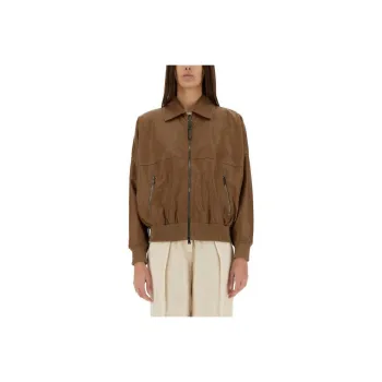 Brunello Cucinelli Long Sleeved Zipped Jacket