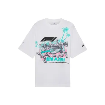 PUMA Playera Gráfica Para Hombre F1® Miami Pitstop