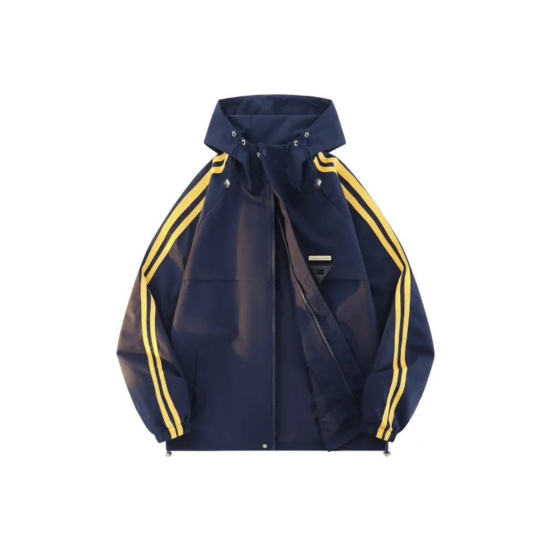 Warrior Huichao Riding The Wind Collection Windbreaker Jacket Unisex-6