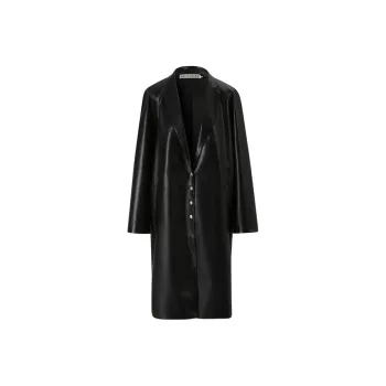III VIVINIKO Trench Coat Women's Black