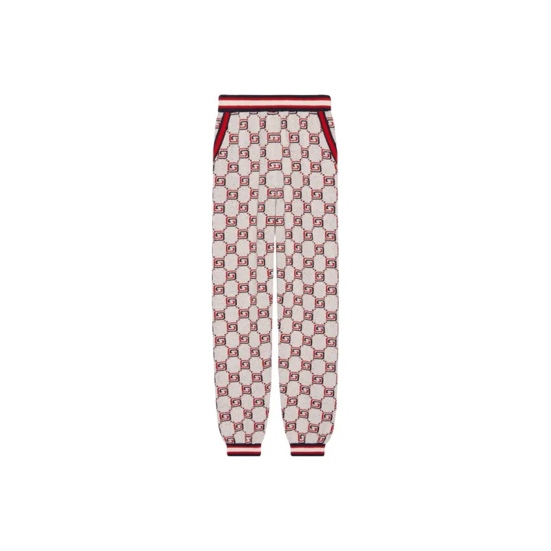 GUCCI Gg Jacquard Pants-0